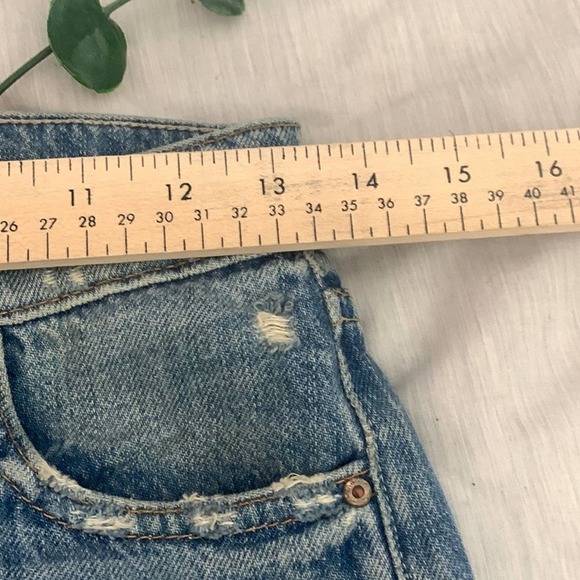 MOTHER Superior The Cheeky Ankle Straight Leg in Forbidden Fruit. Size 24X26 - Picture 5 of 13